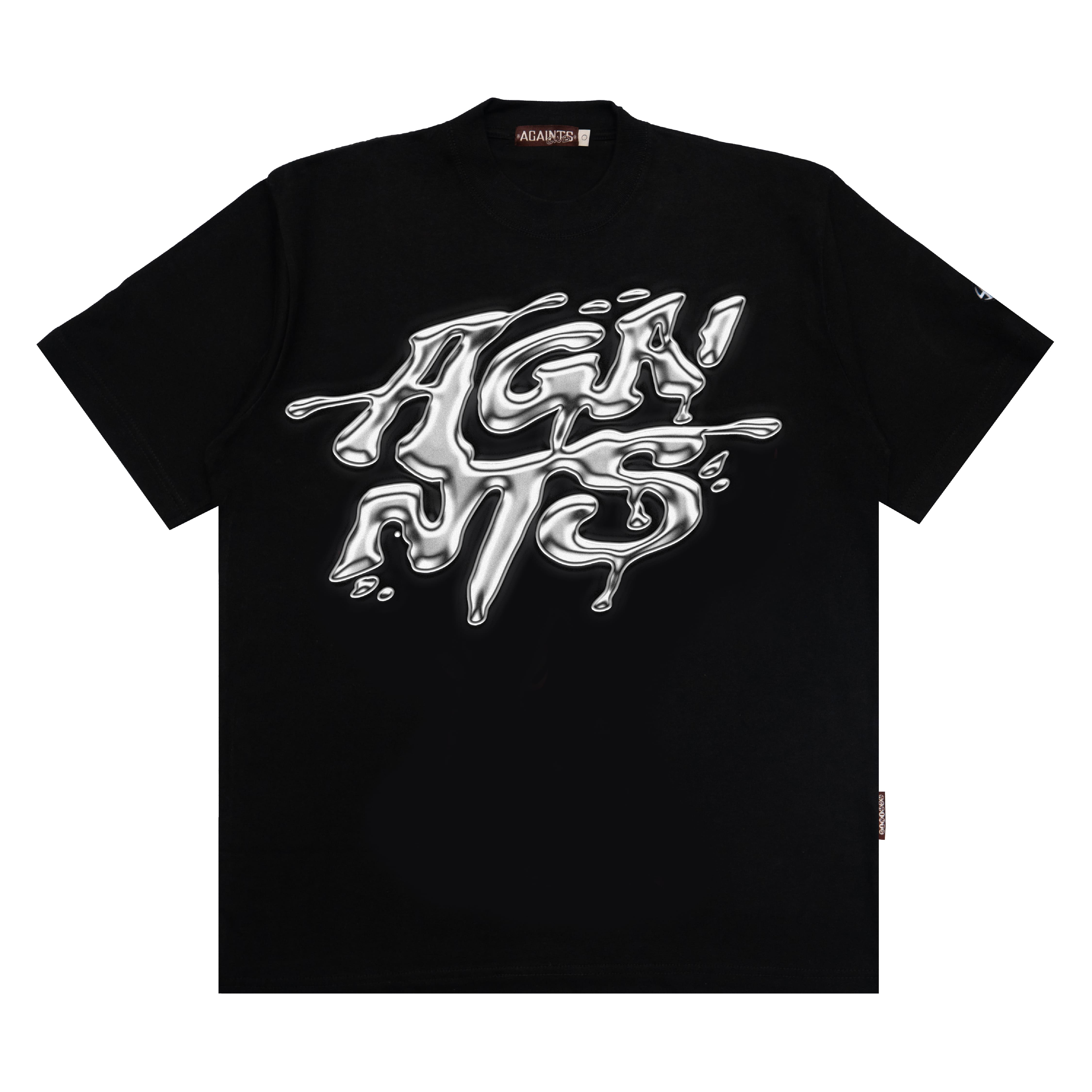 AGAINTS CLUB - LIQUID LOGO STEATMENT TEE